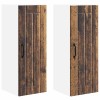 Fali szekrény lucca 2 pcs antik fa 30 x 31 x 80 cm szerelt fa