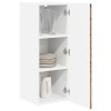 Fali szekrény lucca 2 pcs antik fa 30 x 31 x 80 cm szerelt fa