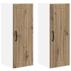Fali szekrény lucca 2 pcs kézműves tölgy 30 x 31 x 80 cm
