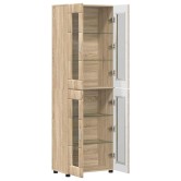 Magasfiú polcokkal florin sonoma tölgy 60 x 35 x 182 cm faanyag