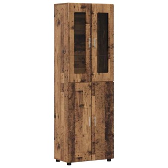 Magasfiú polcokkal florin öreg fa 60 x 35 x 182 cm faanyag