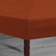 Napernyő ponyva oldalfalakkal 6 x 3 m terrakotta poliészter 190
