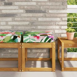 Kültéri ülőpárna színes 40 x 40 x 8 cm 100% poliészter