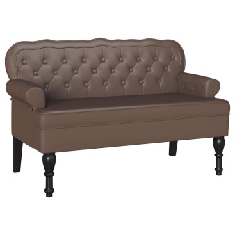 Chesterfield pad barna 119,5 x 64,5 x 75 cm műbőr