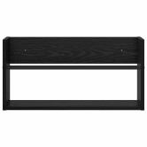Magazin állvány 2 pcs fekete tölgy 60 x 12 x 30 cm faanyag Magazin állvány 2 pcs fekete tölgy 60 x 12 x 30 cm faanyag