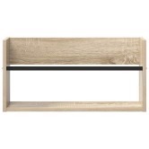 Magazin állvány polcokkal sonoma tölgy 60 x 12 x 30 cm faanyag Magazin állvány polcokkal sonoma tölgy 60 x 12 x 30 cm faanyag