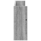 Magazin állvány polcokkal szürke sonoma 60 x 12 x 30 cm faanyag