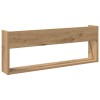 Magazin állvány 2 pcs artisan tölgy 80 x 12 x 30 cm faanyag