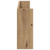 Magazin állvány 2 pcs artisan tölgy 80 x 12 x 30 cm faanyag
