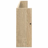 Magazin állvány 2 pcs sonoma tölgy 100 x 12 x 30 cm faanyag