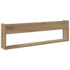 Magazin állvány 2 pcs artisan tölgy 100 x 12 x 30 cm faanyag