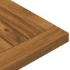 Asztallap 60,5 x 49 x 2 cm négyszögletes tömör akácfa