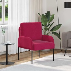 Kanapék párnával 55cm bordó furnér