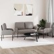 Ülőgarnitúrák párnával 3 pcs tópszínű 115 x 56 x 80 cm furnér