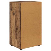 Tároló szekrények öreg fa 60 x 48 x 105 cm faanyag