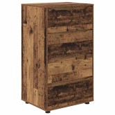 Tároló szekrények öreg fa 60 x 48 x 105 cm faanyag