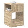 Végasztal sonoma tölgy 30,5 x 30 x 45 cm szerelt fa