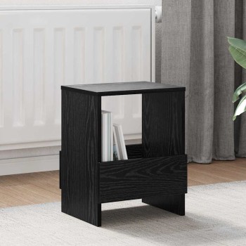 Magazin állvány 2 pcs fekete tölgy 35 x 30 x 45 cm