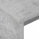 Asztal beton szürke 109 x 50 x 78 cm faanyag