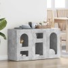 Széf beton szürke 100 x 35 x 59 cm faanyag