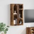 Függő szekrény polcokkal öreg fa 59 x 20 x 100 cm faanyag