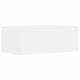 Falra szerelhető íróasztal fehér 80 x 45 x 30 cm faanyag