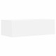 Falra szerelhető íróasztal fehér 100 x 45 x 30 cm faanyag