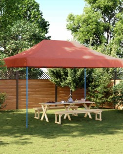Partysátor terrakotta 292 x 440 x 315 cm oxford szövet