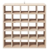 Borágas 2 pcs természetes 56 x 25 x 56 cm tömör fenyőfa