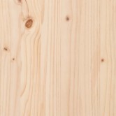 Borágas 2 pcs természetes 56 x 25 x 56 cm tömör fenyőfa
