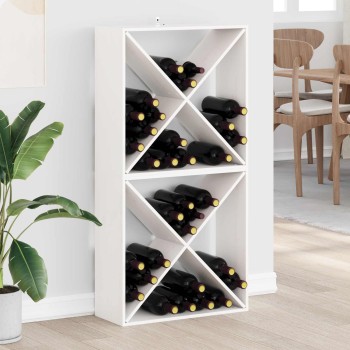 Borágas 2 pcs fehér 62 x 25 x 62 cm tömör fenyőfa