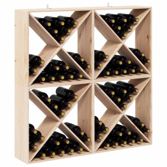 Borágas 4 pcs természetes 62 x 25 x 62 cm tömör fenyőfa
