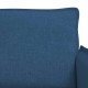Kanapé 120cm 2 pcs kék fém