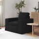 Kanapé fekete 102 x 80 x 82 cm fém