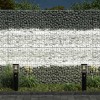 Kerti kövek fehér 12 cm üveg