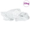 Kerti kövek fehér 12 cm üveg