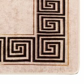 Szőnyeg futó marsa fekete 50 x 400 cm poliészter és pvc Szőnyeg futó marsa fekete 50 x 400 cm poliészter és pvc