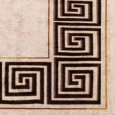 Szőnyeg futó marsa fekete 50 x 400 cm poliészter és pvc Szőnyeg futó marsa fekete 50 x 400 cm poliészter és pvc