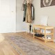 Szőnyeg futó marsa szürke 100 x 400 cm poliészter és pvc