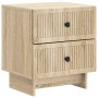 Éjjeliszekrény sonoma tölgy 43 x 34,5 x 47,5 cm szerelt fa