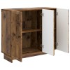 Széf antik fa 89 x 34,5 x 80 cm szerelt fa