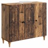 Széf antik fa 89 x 34,5 x 80 cm szerelt fa