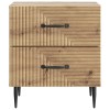 Éjjeliszekrény fiókkal 2 pcs kézműves tölgy 43 x 34,5 x 47,5 cm