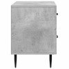 Éjjeliszekrény betonszürke 62 x 34,5 x 47,5 cm szerelt fa