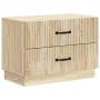 Éjjeliszekrény sonoma tölgy 62 x 34,5 x 44,5 cm szerelt fa