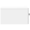 Éjjeliszekrény fiókkal 2 pcs magasfényű fehér 49 x 34,5 x 20 cm