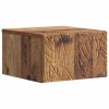 Fali éjjeli szekrény 2 pcs antik fa 49 x 34,5 x 20 cm