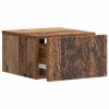 Fali éjjeli szekrény 2 pcs antik fa 49 x 34,5 x 20 cm