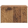 Fali éjjeli szekrény 2 pcs antik fa 49 x 34,5 x 20 cm