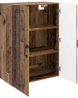 Fali szekrény antik fa 66 x 34,5 x 90 cm szerelt fa